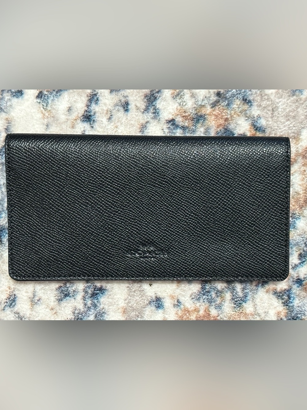 Coach Black Wallet / Checkbook cover